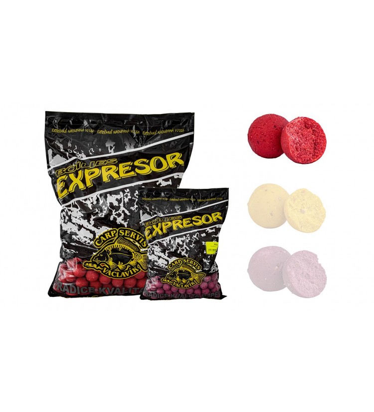 Carp Servis Boilies Expresor 800 g 20 mm Krvavá perla