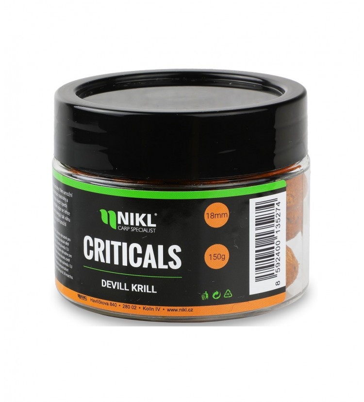 Nikl Boilie Criticals 20 mm 150 g