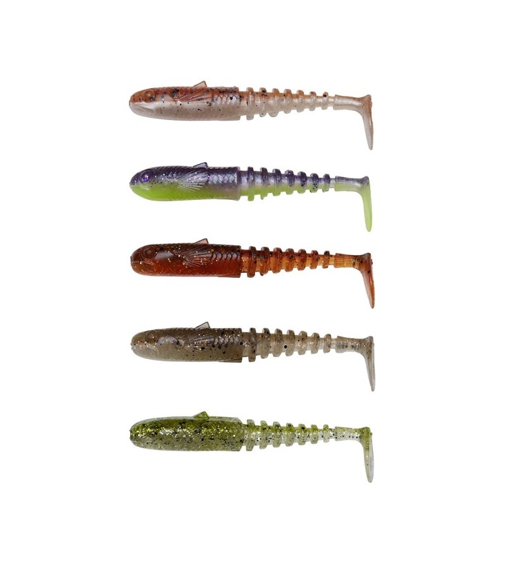 Savage Gear Gumová Nástraha Gobster Shad Clear Water Mix 9 cm