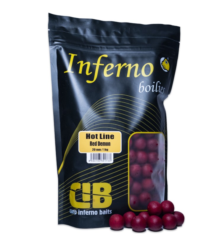 Carp Inferno Boilies Hot Line - Red Demon|24 mm 1 kg