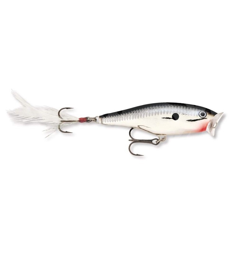 Rapala Wobler Skitter Pop Top Water Fresh Chrome 5 cm 6 g