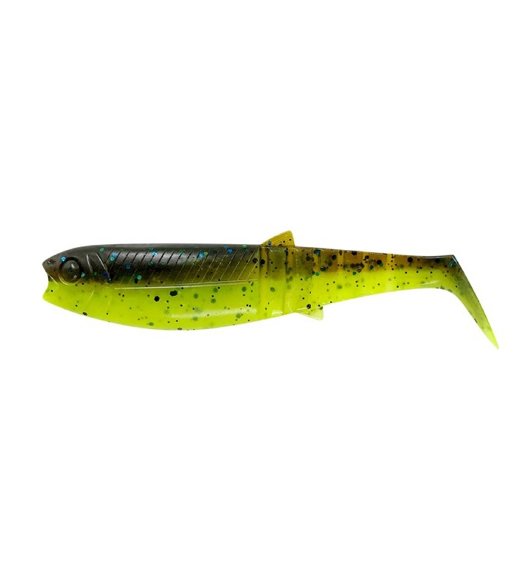 Savage Gear Gumová Nástraha Cannibal Shad Chartreuse Pumkin 10 cm