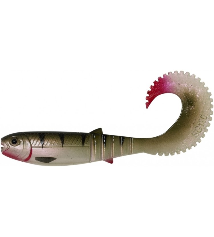 Savage Gear Gumová Nástraha Cannibal Curl Tail Bulk Perch 12,5 cm