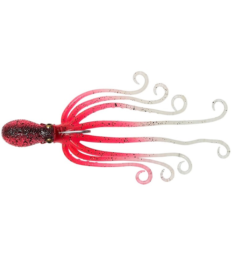 Savage Gear Gumová Nástraha 3D Octopus Pink Glow UV 10 cm 35 g