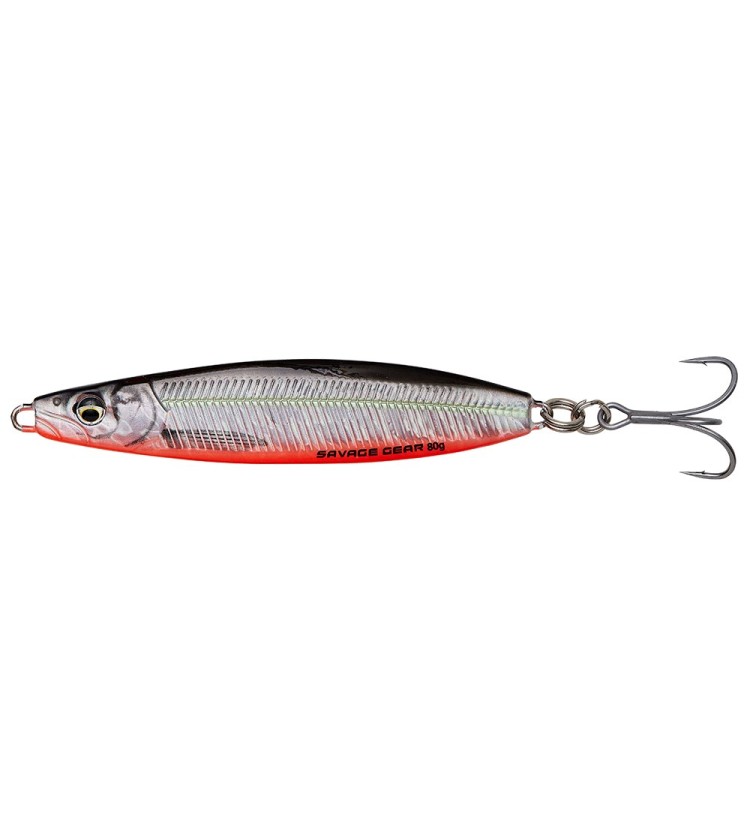 Savage Gear Wobler Psycho Sprat Sinking Red N Black 10,2 cm 50 g