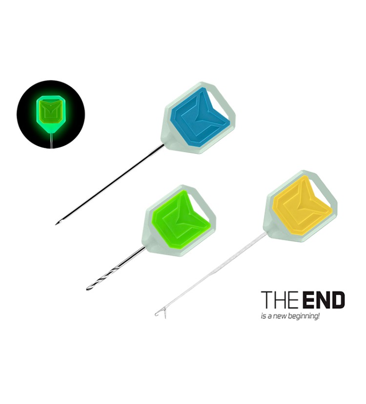 Fluo set jehel a vrtáku Delphin T-END Grip 3XF