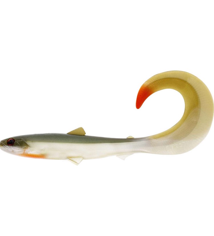 Westin gumová nástraha BullTeez Curltail Bass Orange 10 cm 6 g