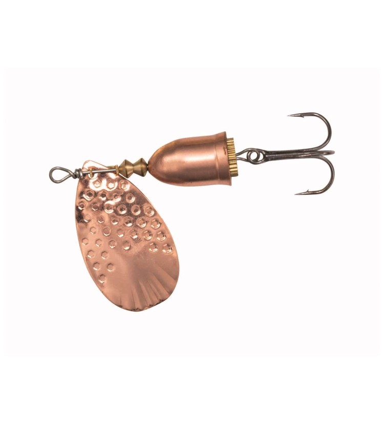 Kinetic rotační třpytka Gekko Copper