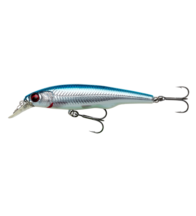 Savage Gear wobler Gravity Twitch SR Suspending Blue Chrome 8,3 cm 10 g