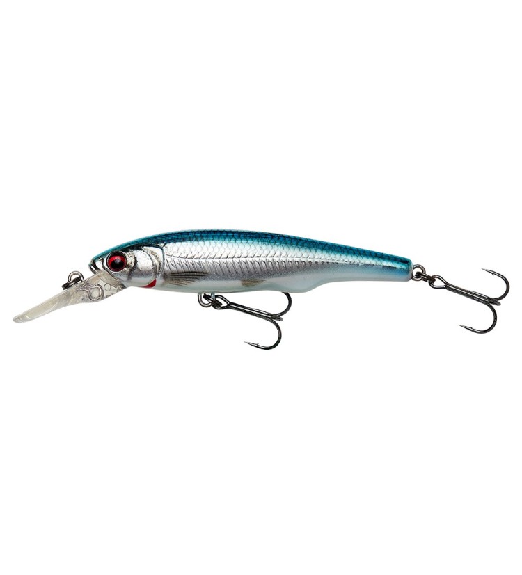 Savage Gear Wobler Gravity Twitch MR Suspending Blue Chrome 8,3 cm 10 g