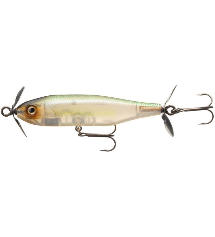 Daiwa Wobler Steez Prop 85F Natural Ghost Shad Plovoucí 8,5 cm 12,7 g