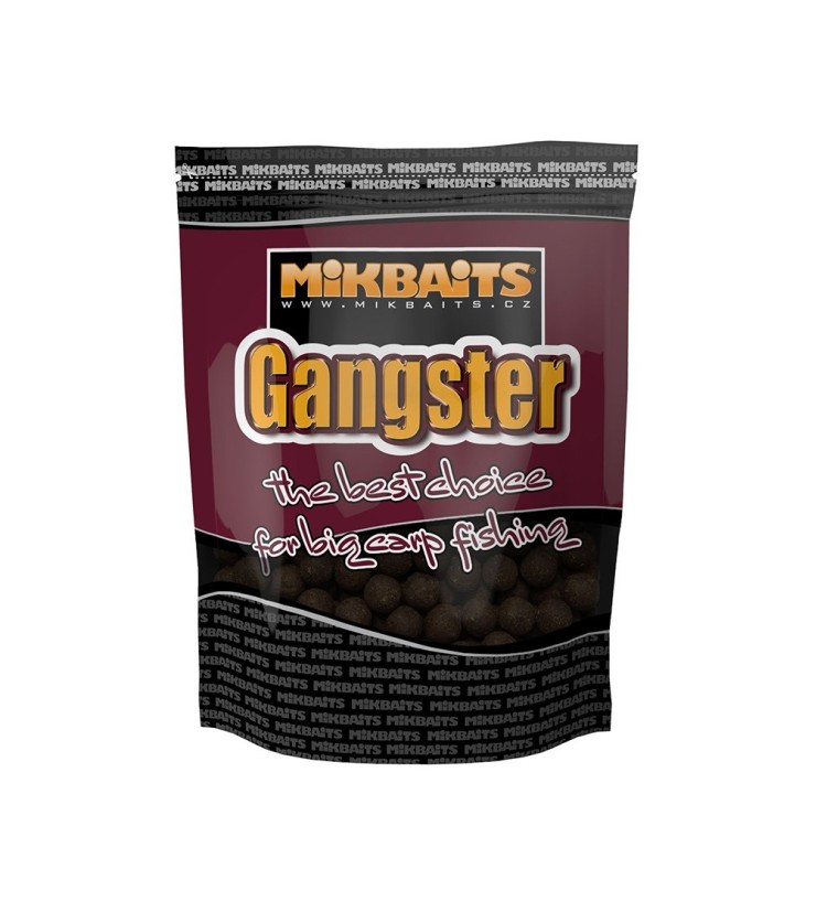 Mikbaits Boilie Gangster GSP Black Squid 900 g