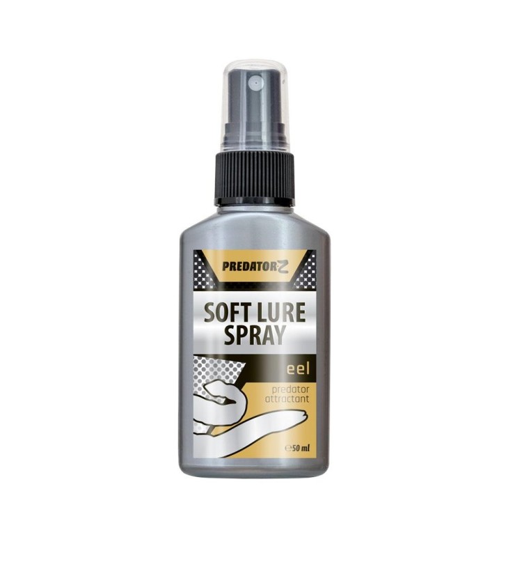 Posilovač na nástrahy Predator-Z Soft Lure Spray - Úhoř / 50ml