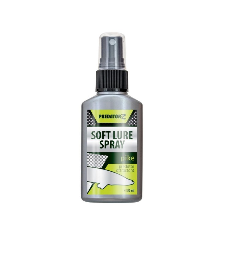 Posilovač na nástrahy Predator-Z Soft Lure Spray - Štika / 50ml