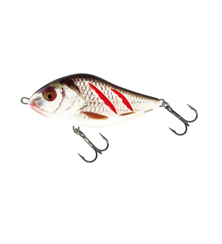 Salmo Wobler Slider Sinking Wounded Real Grey Shiner 10 cm 46 g