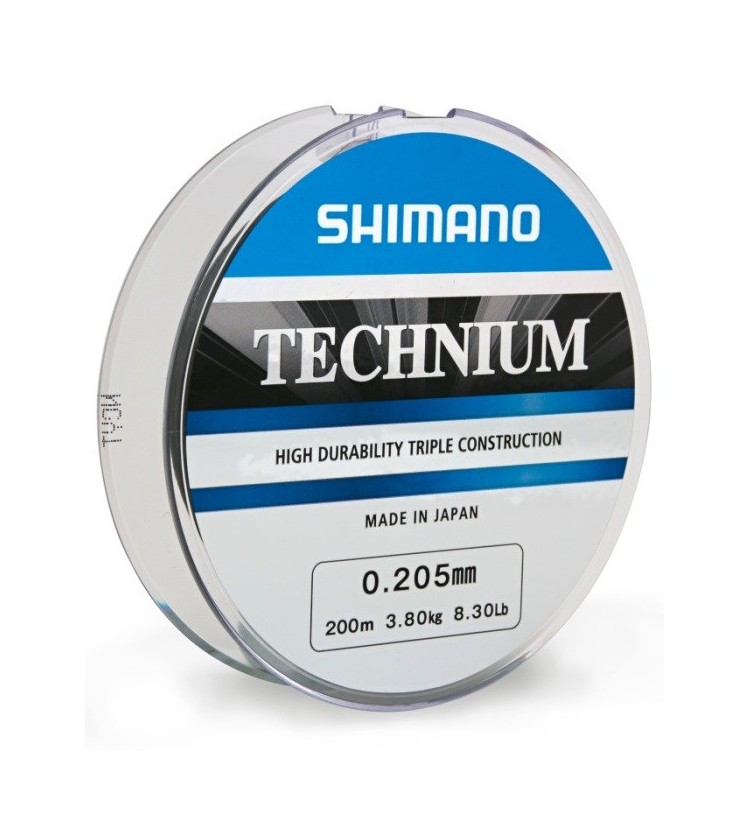 Shimano Vlasec Technium 200 m Tmavá