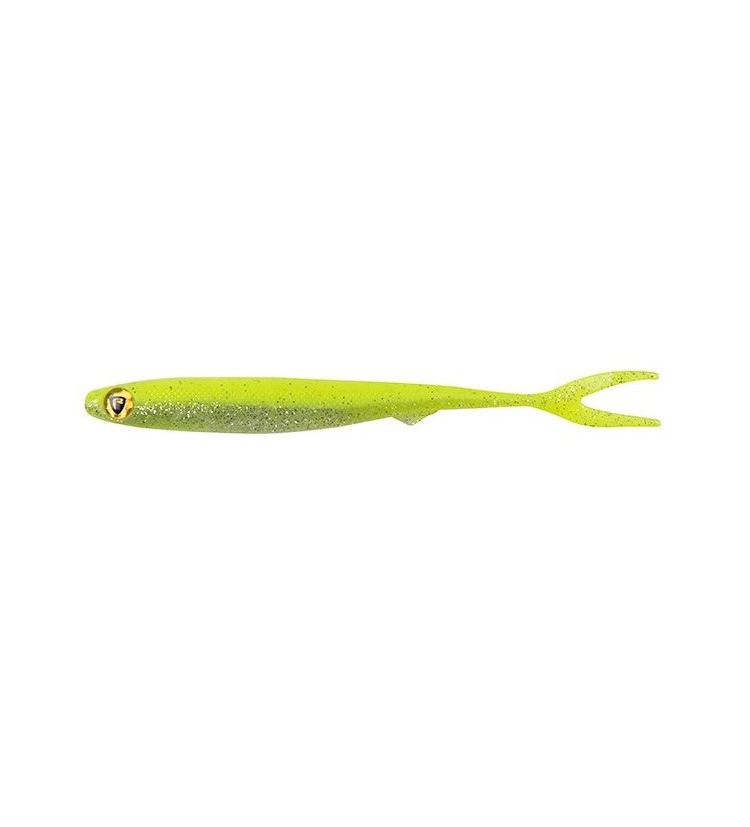 Fox Rage Slick Finesse Super Soft UV Chartreuse Ayu - 11 cm