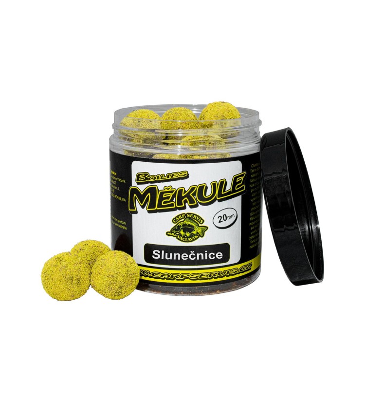 Carp Servis Vaclavik boilies Měkule 140 g / 20 mm/ Slunečníce