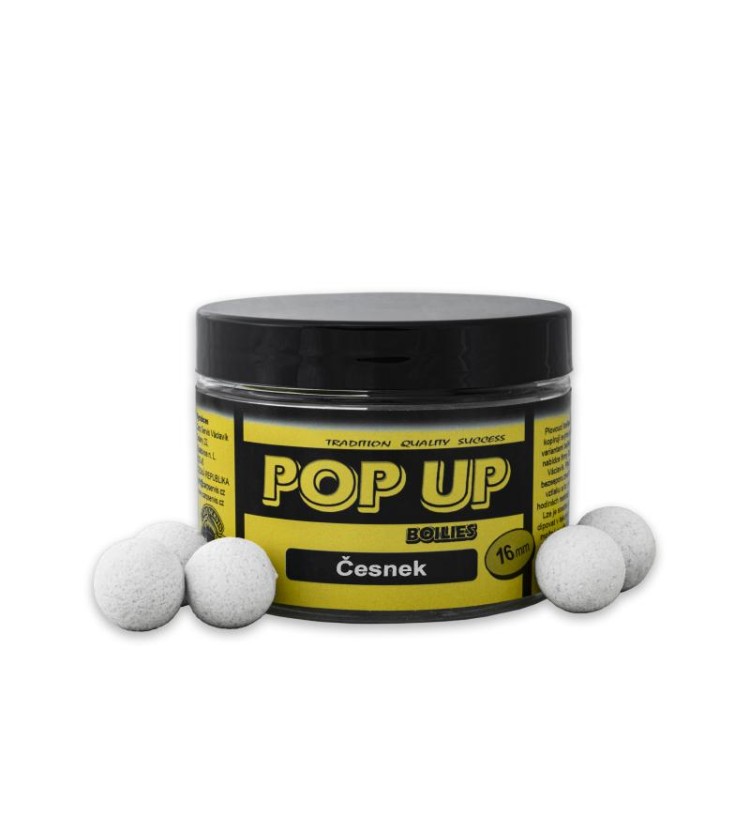 POP UP - DÓZA/50 G/16 MM/ČESNEK