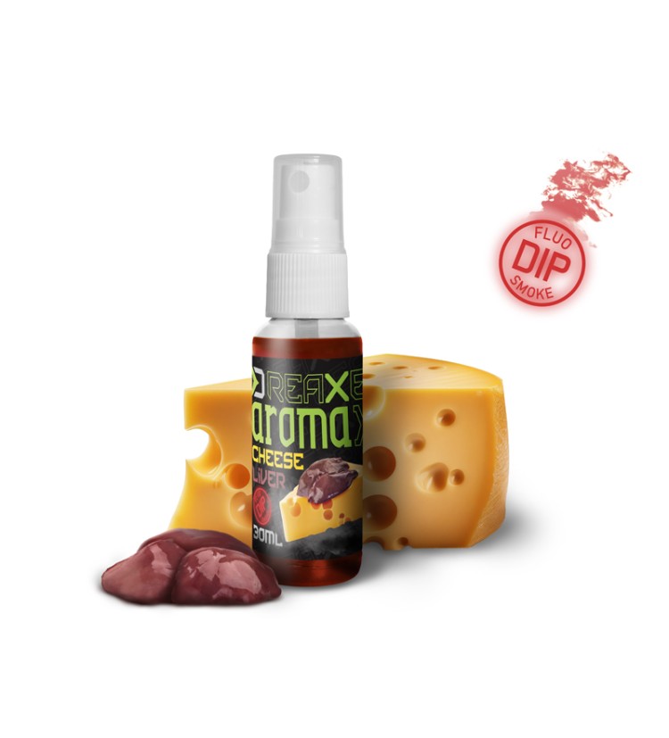 Delphin Dipovací sprej Delphin AromaX/30ml Sýr-játra/červená