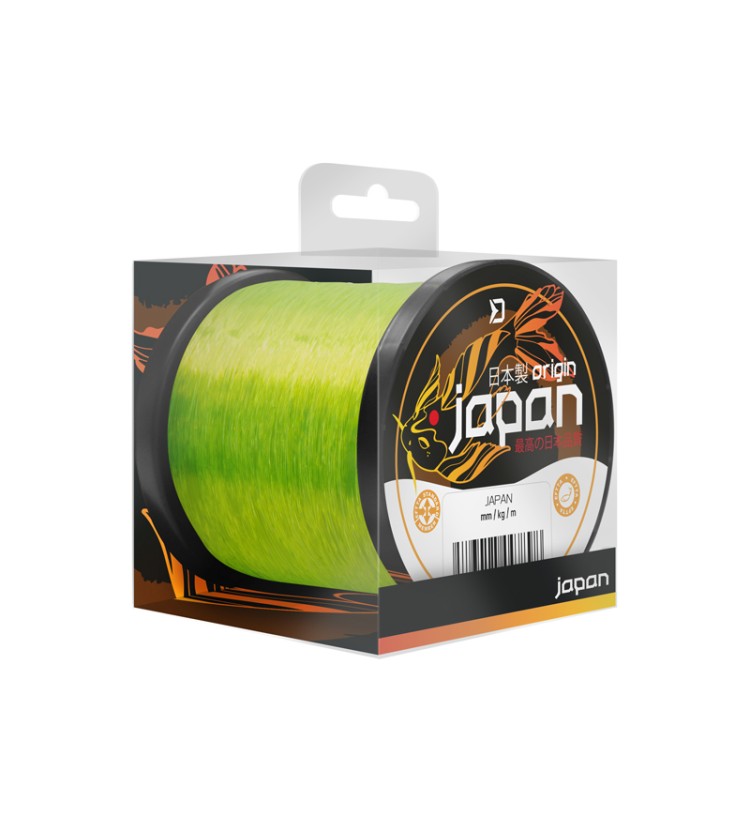 Vlasec Delphin JAPAN Origin / Fluo žlutá 300m 0,261mm 5,37kg
