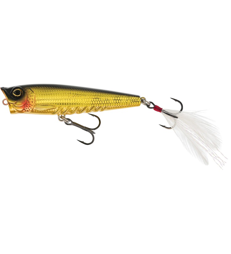 Westin Wobler Spot-On Popper Floating Gold Chrome 6,5 cm 7 g