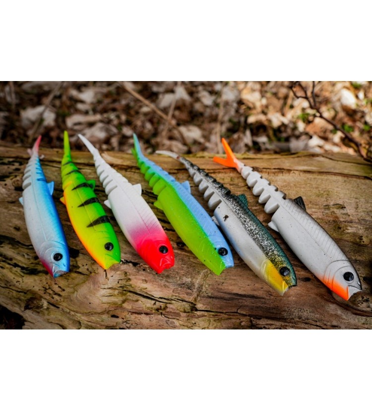 Savage Gear Gumová Nástraha Cannibal Minnow V-Tail