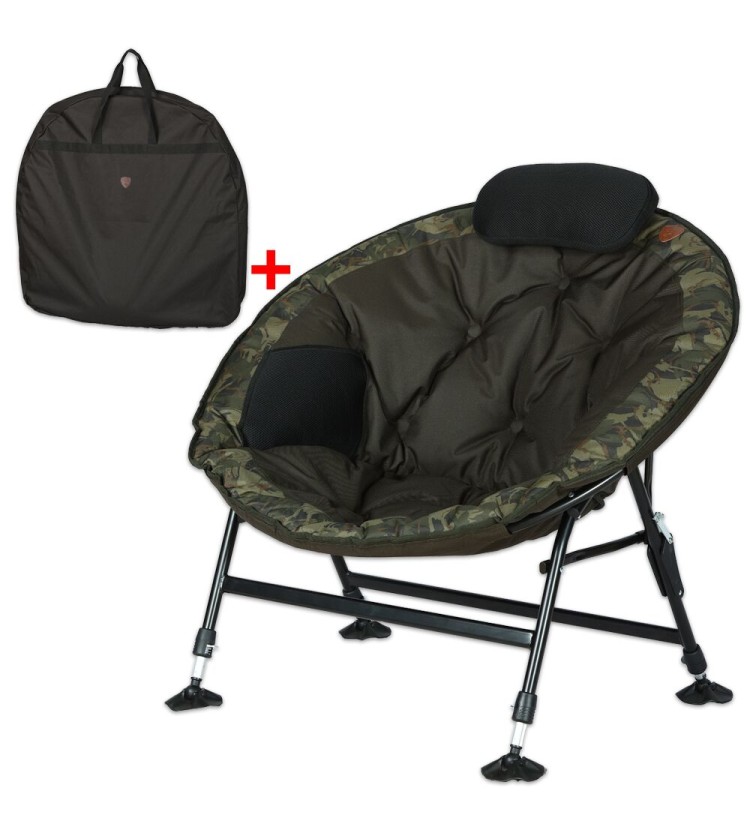 Giants fishing Sedačka Moon Chair Deluxe + přepravní taška