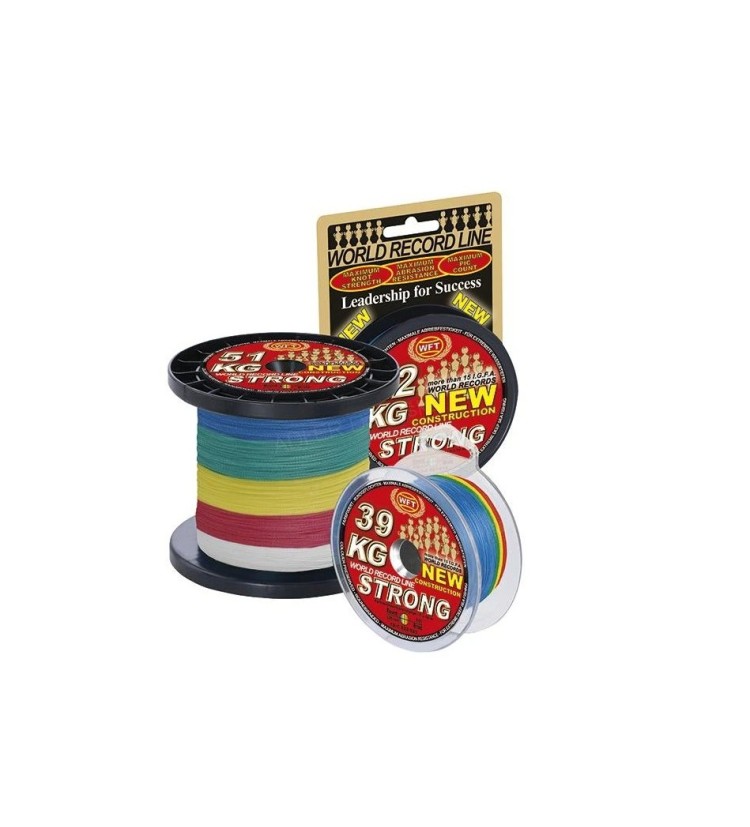 Šňůra pletená WFT KG STRONG MULTICOLOR