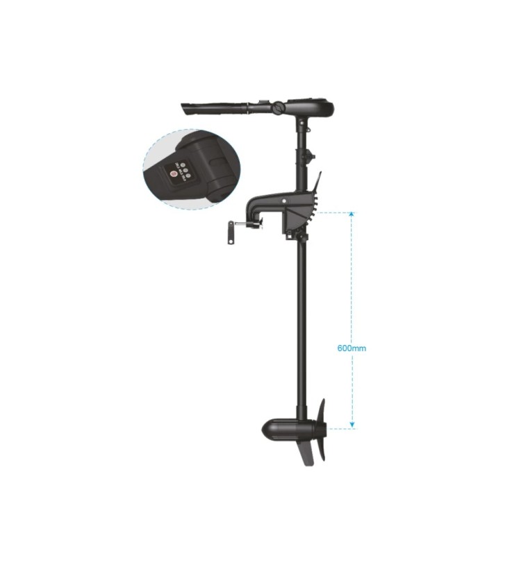 Elektromotor Haswing Protruar 55LB - lodní elektromotor s plynulou regulací otáček