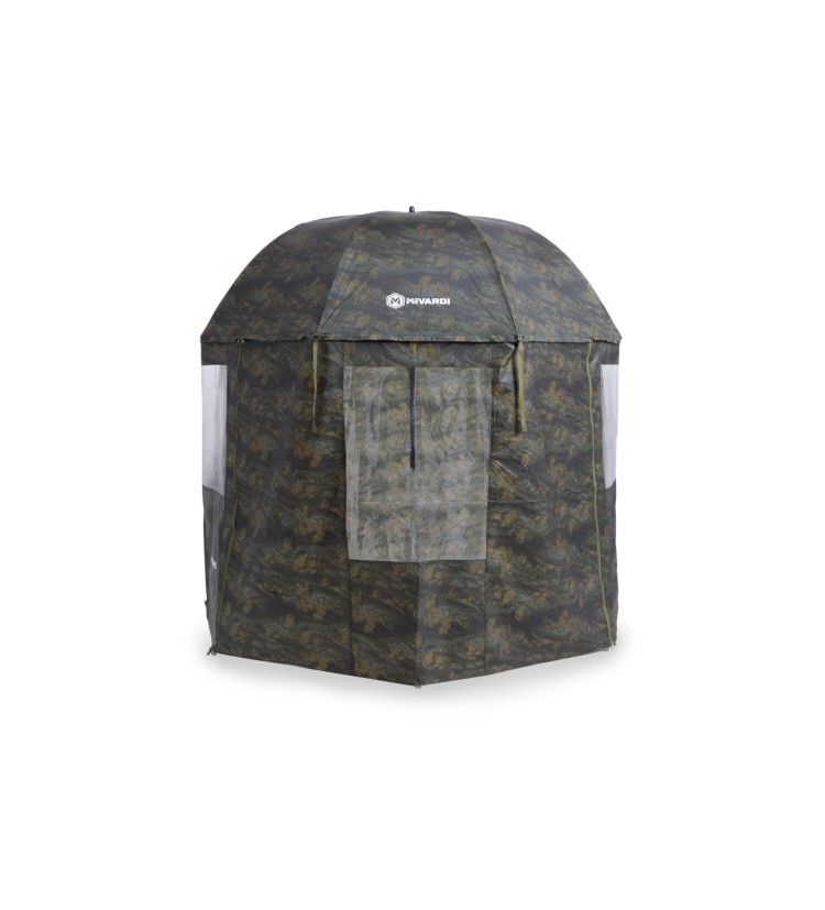 Kompletně zakrytý deštník PVC - Camou