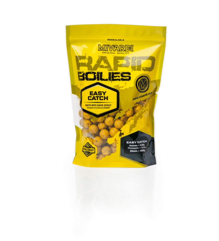 Mivardi Rapid Boilies Easy Catch - Ananas + N.BA. 950g