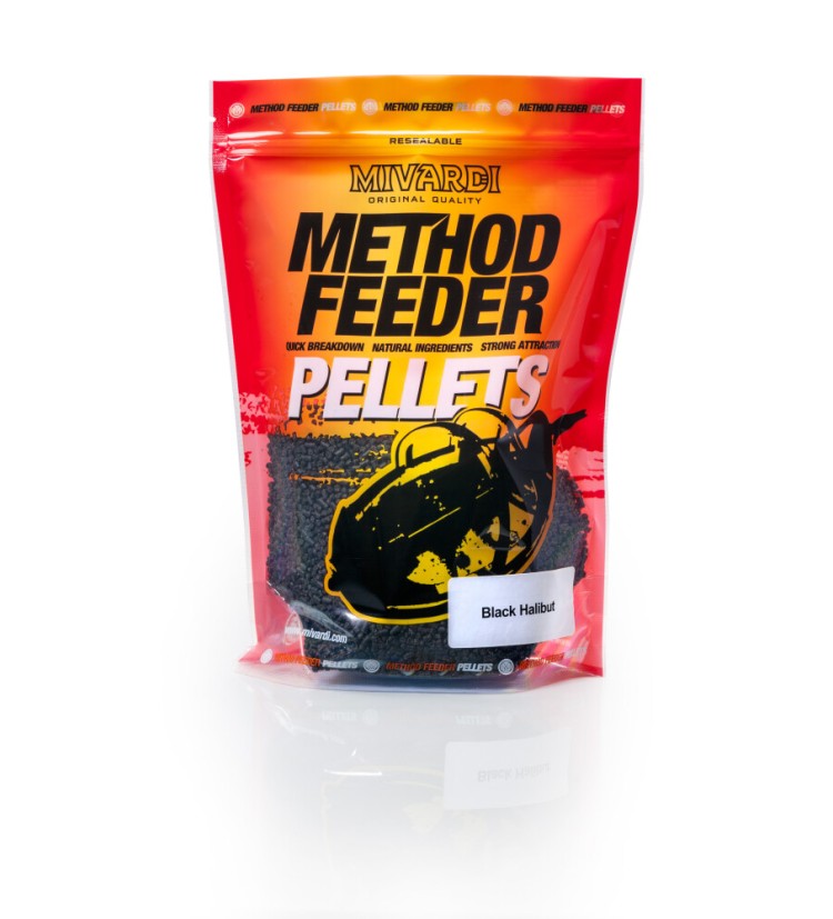 Mivardi Pelety Method Pellets Black Halibut 750 g
