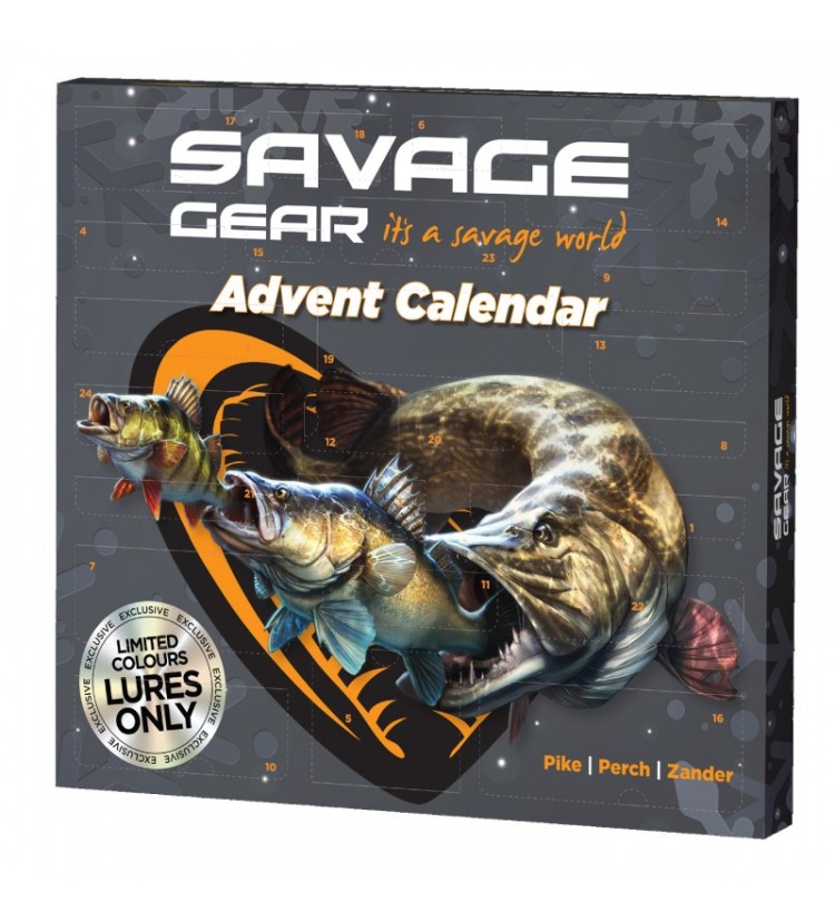 Savage Gear Adventní Kalendář Advent Calendar Predator 2025