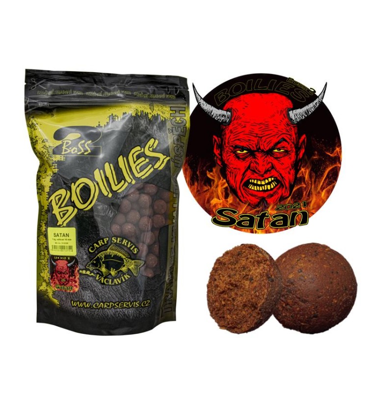 Boilies Boss2 Carp Servis Václavík - Satan 20mm / 1kg