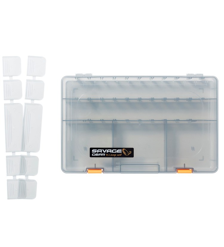 Savage Gear Krabička Lurebox 6D Smoke 36x22,5x5 cm