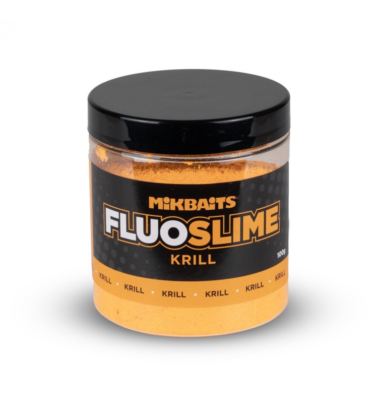 Mikbaits Obalovací Dip Fluo Slime 100 g- Krill