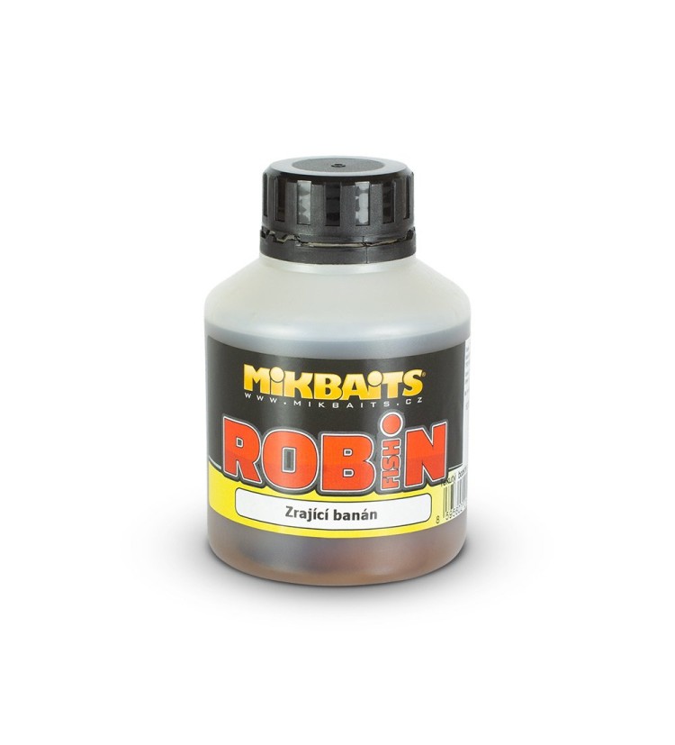 Mikbaits Robin Fish booster 250ml - Zrající banán