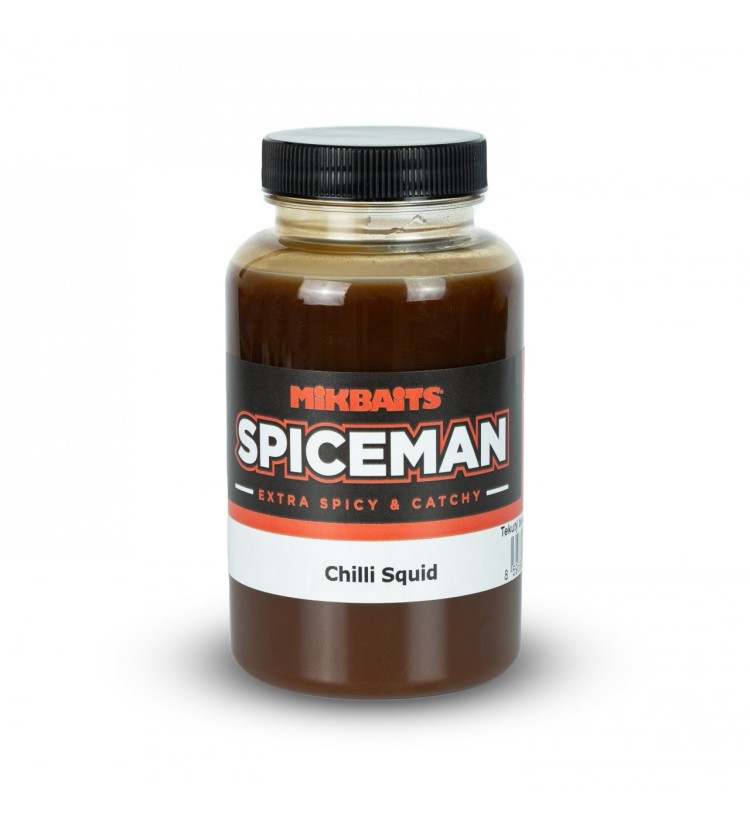 Mikbaits Booster Spiceman Chilli Squid 250 ml