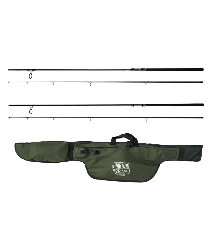 Akce 1+1 Prut Harton Dogma-X EVA 3,6m 3lb 2 dílný + Pouzdro Harton Rod Bag 360/2