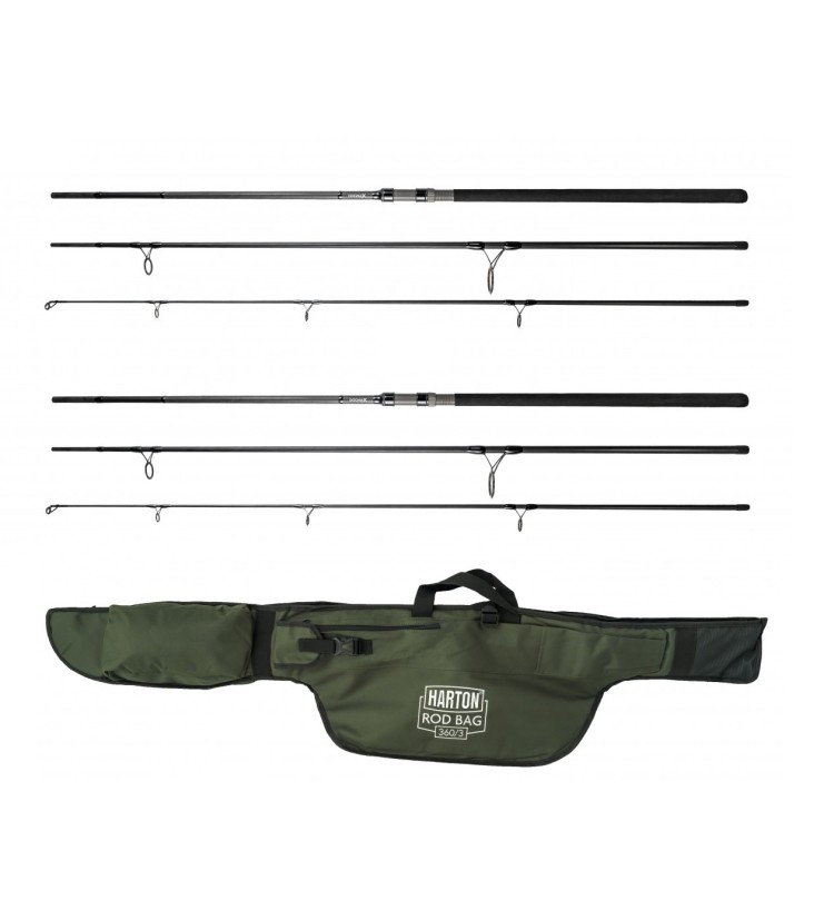 Akce 1+1 Prut Harton Dogma-X EVA 3,6m 3lb 3 dílný + Harton pouzdro Rod Bag 360/3