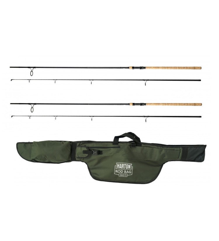 Akce 1+1 Prut Harton Dogma-X Cork 3,6m 3lb 2 dílný + Pouzdro Harton Rod Bag 360/2