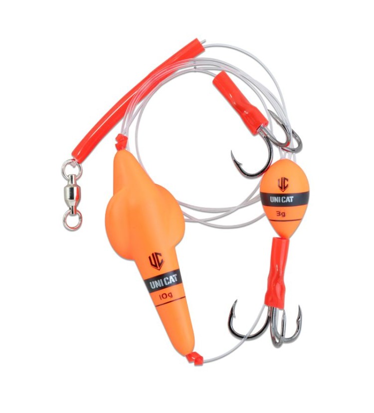 Uni Cat návazec Rotating worm rig 20g