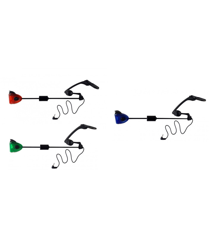 AKCE 2+1 Indikátor záběru Sellior Carp Swing svítící Modrá + červená + zelená