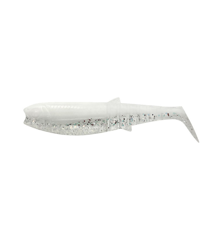 Savage Gear Gumová Nástraha Cannibal Shad Bulk White Flash 10 cm