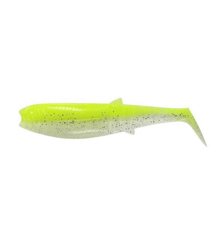 Savage Gear Gumová Nástraha Cannibal Shad Bulk Yellow Glow 10 cm