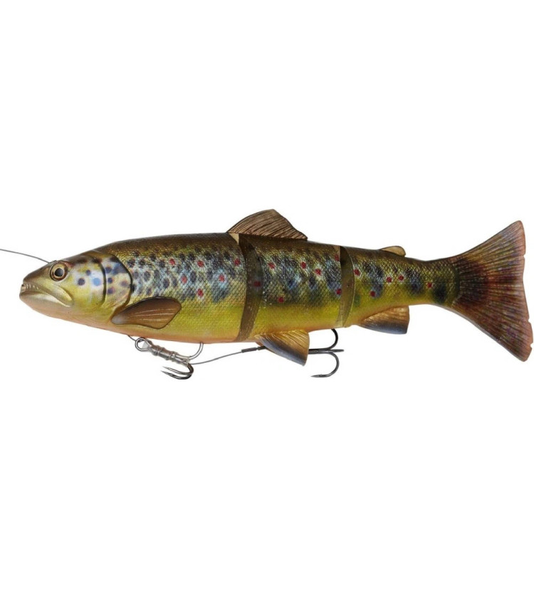 Savage Gear Gumová Nástraha 4D Linethru Trout 20 cm 93 g SS Dark Brown Trout