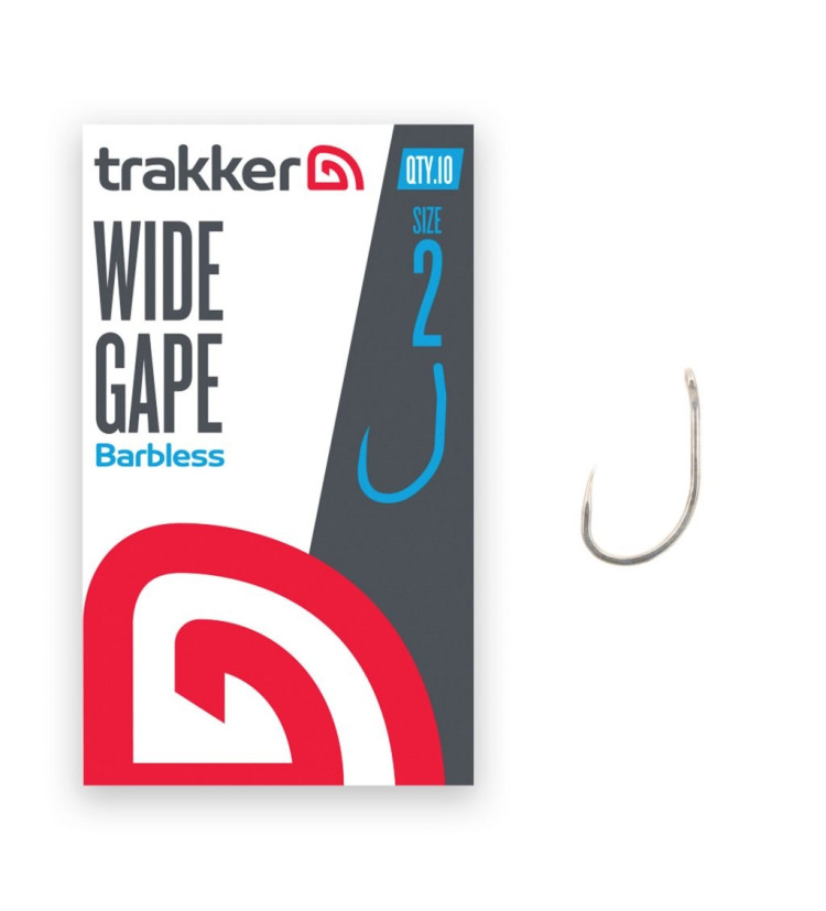 Trakker Háčky Wide Gape Hooks Barbless