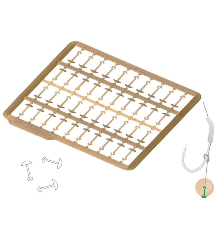 Zfish Zarážky Boilie Caps Long 40 ks