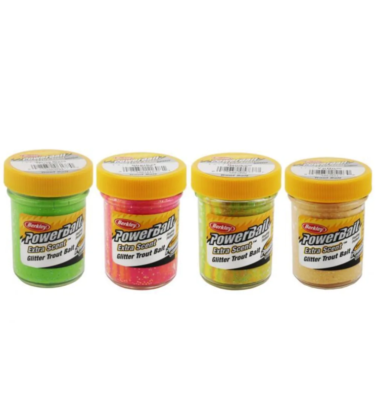 Obalovací těsto Berkley PowerBait Original Trout Bait Fluorescent Orange 50 g